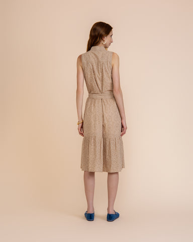Vestido Bella Camelo
