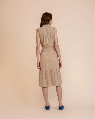Vestido Bella Camelo