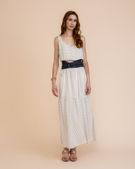 Vestido Agnes Cru