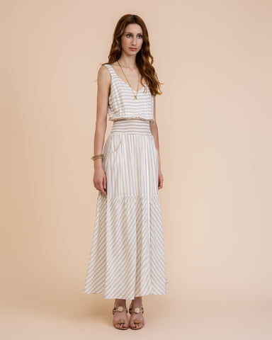 Vestido Agnes Cru