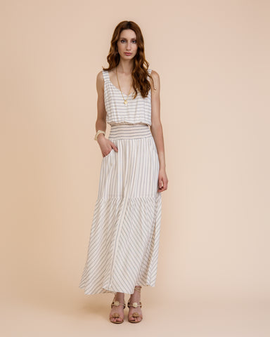 Vestido Agnes Cru