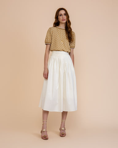 Saia Prega Creme