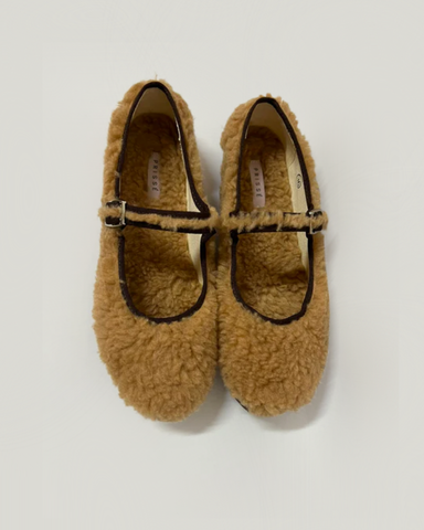 Sapatilha Fluffy Camel