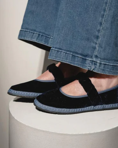 Sapatilha Elastic Blueberry