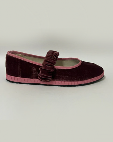 Sapatilha Elastic Band Vinho
