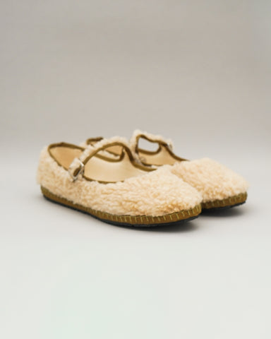 Sapatilha Fluffy Khaki