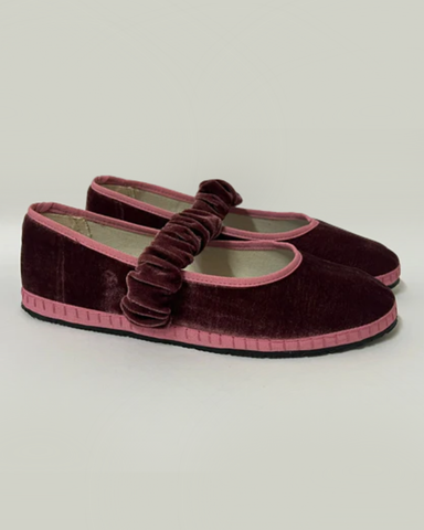 Sapatilha Elastic Band Vinho