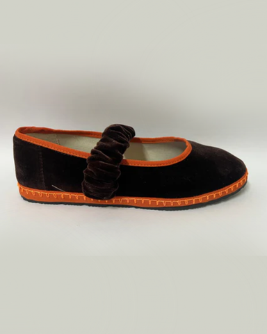 Sapatilha Elastic Band Coffe