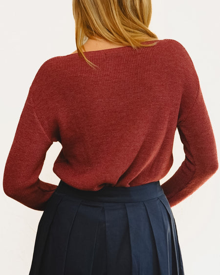 Tricot Pontinho Bordo