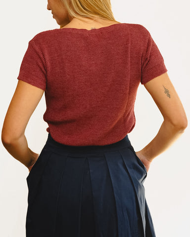 Tricot Pontinho Bordo MC