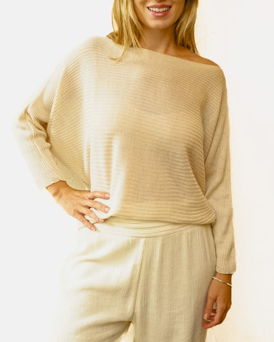 Blusa Flavia Bege