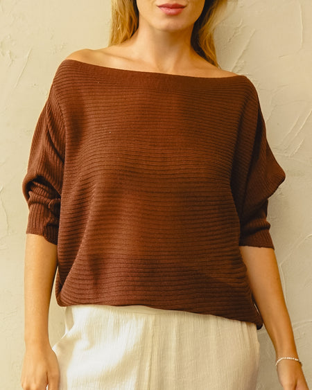 Blusa Flavia Marrom