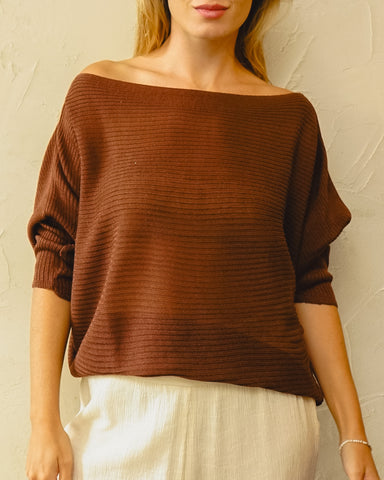 Blusa Flavia Marrom