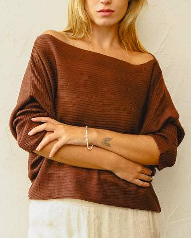 Blusa Flavia Marrom
