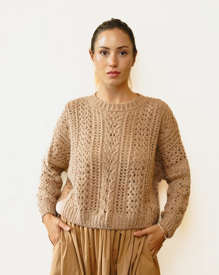 Tricot Vegas Bege