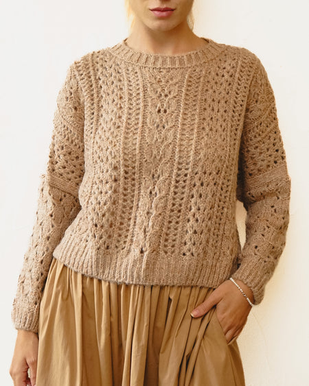 Tricot Vegas Bege