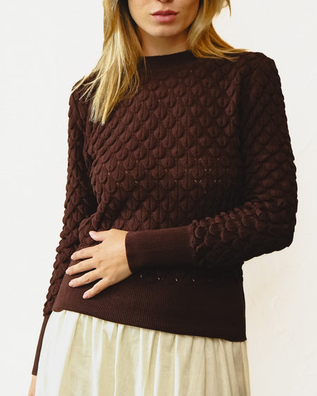 Blusa Iara Marrom