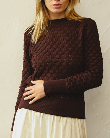 Blusa Iara Marrom