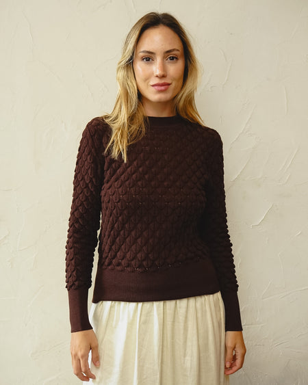 Blusa Iara Marrom
