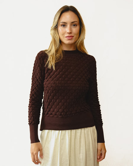 Blusa Iara Marrom