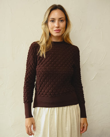 Blusa Iara Marrom
