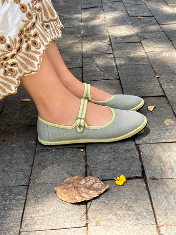 Sapatilha Denim Matcha