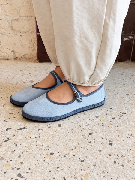 Sapatilha Denim Sky