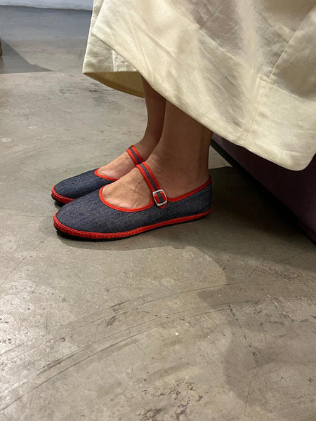 Sapatilha Jeans Red