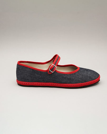 Sapatilha Jeans Red