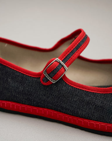Sapatilha Jeans Red