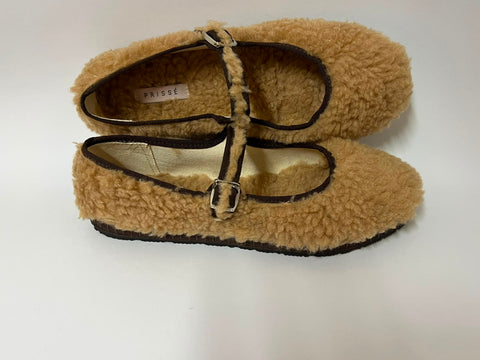 Sapatilha Fluffy Bege